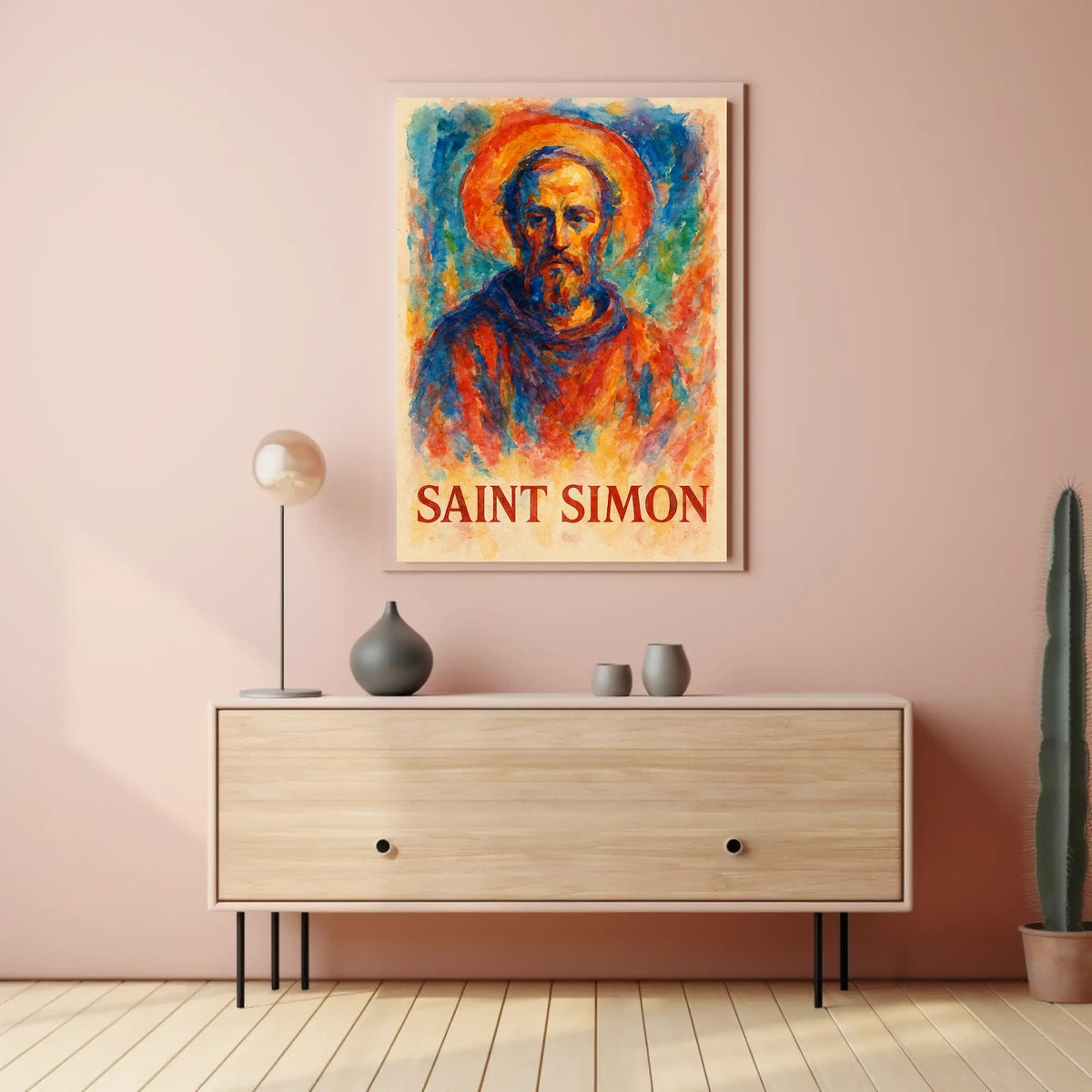 Saint Simon Poster