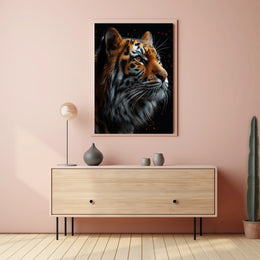 Majestic Tiger Portrait Poster