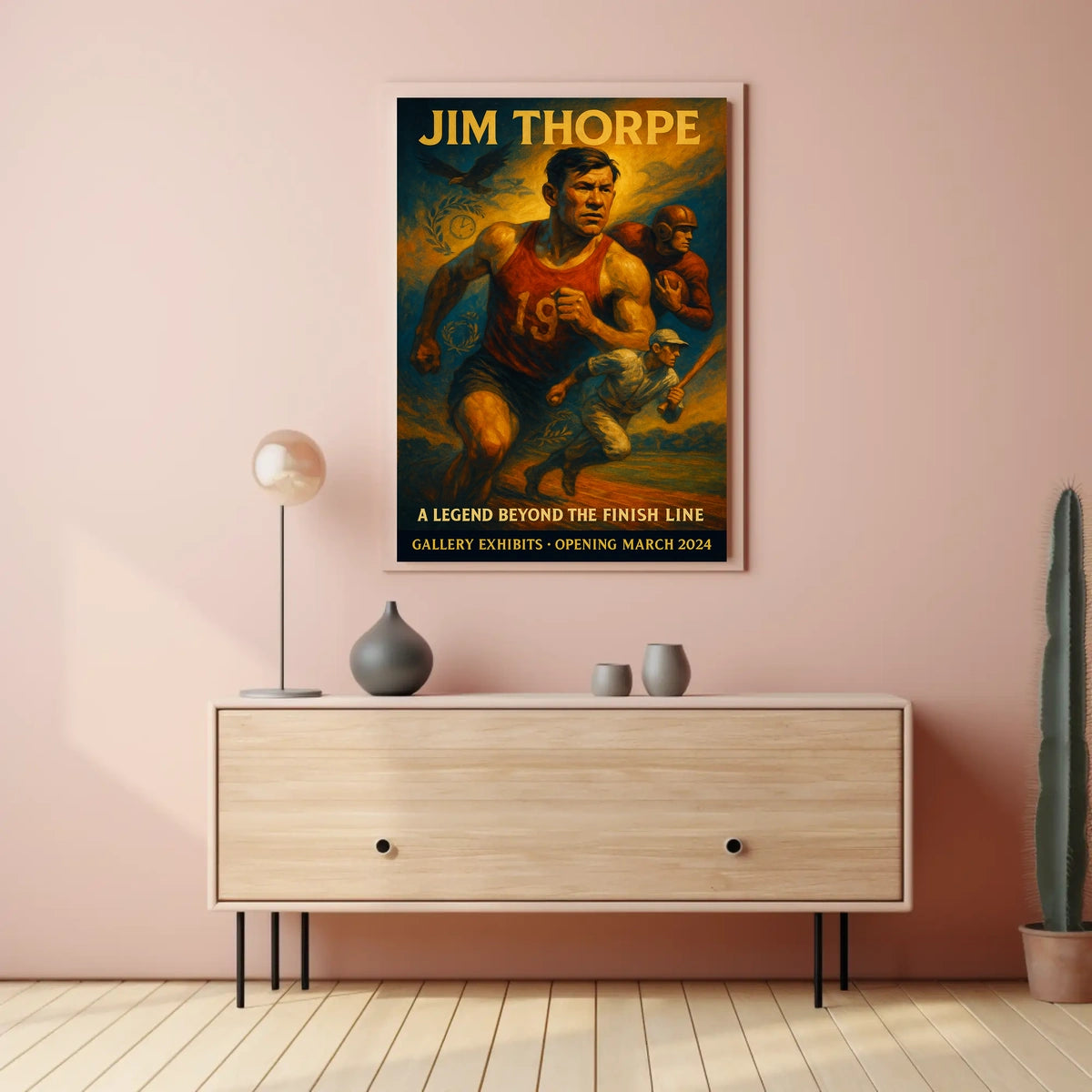 Jim Thorpe A Legend Beyond the Finish Line Poster