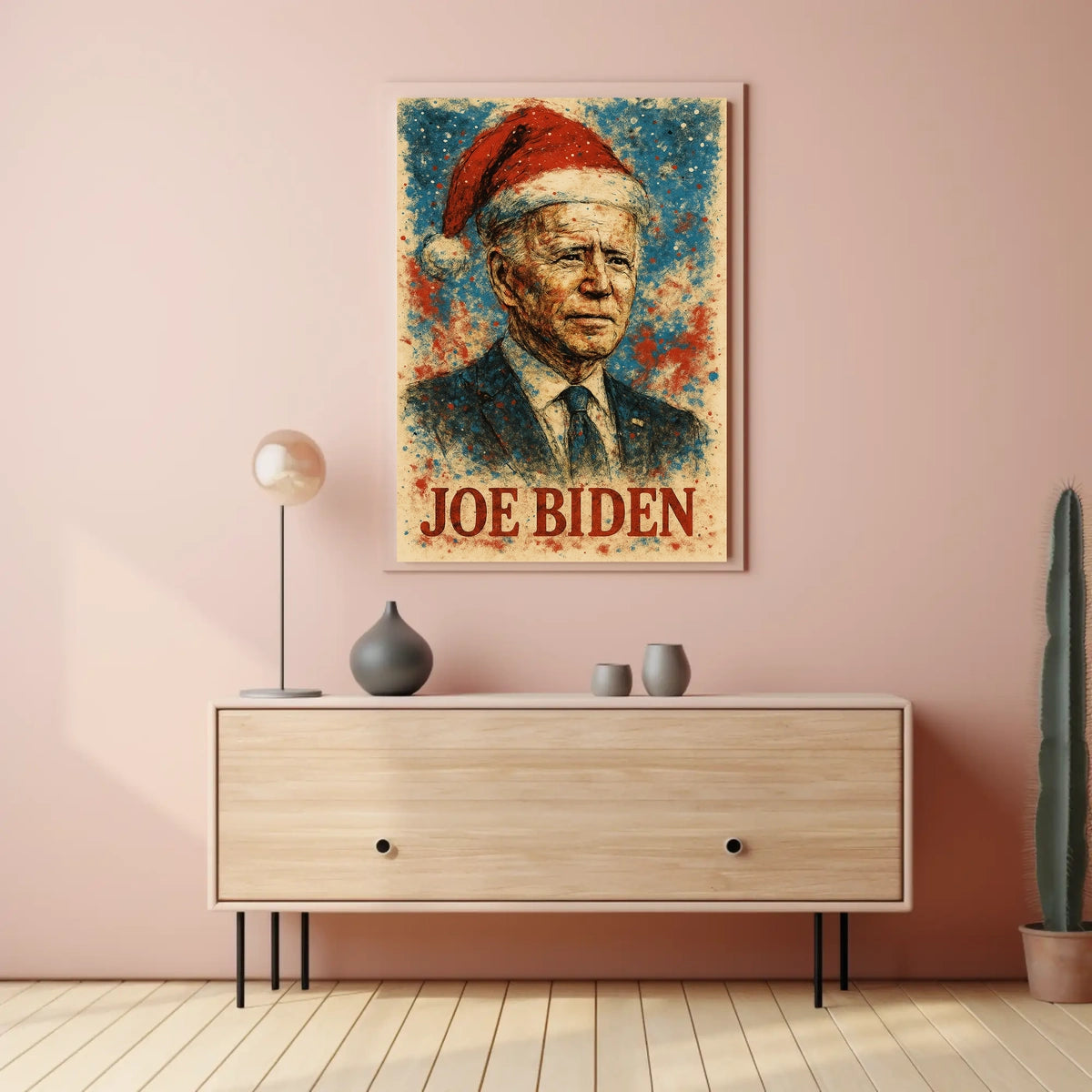 Joe Biden 46th President of the United States Christmas SeriesPoster
