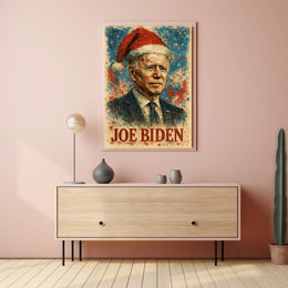 Joe Biden 46th President of the United States Christmas SeriesPoster