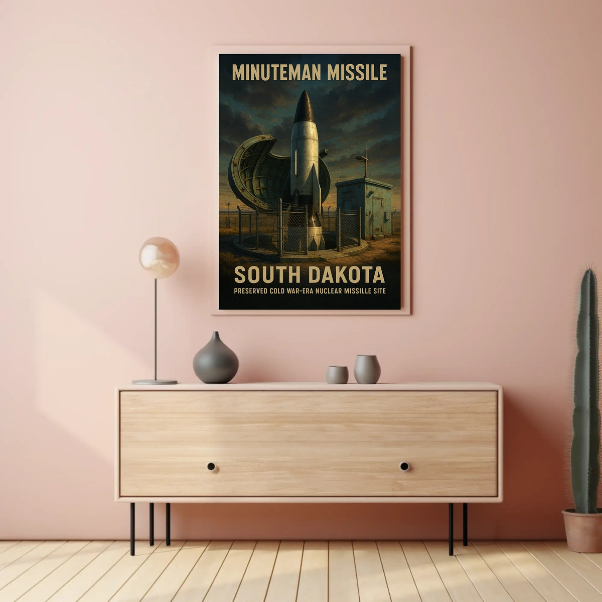 Minuteman Missile South Dakota Poster