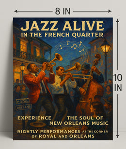 New Orleans Jazz Celebration: Music or Concert Poster