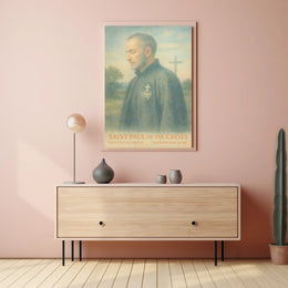 Saint Paul Of The Cross Poster