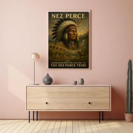Nez Perce Tribe Commemoration Poster