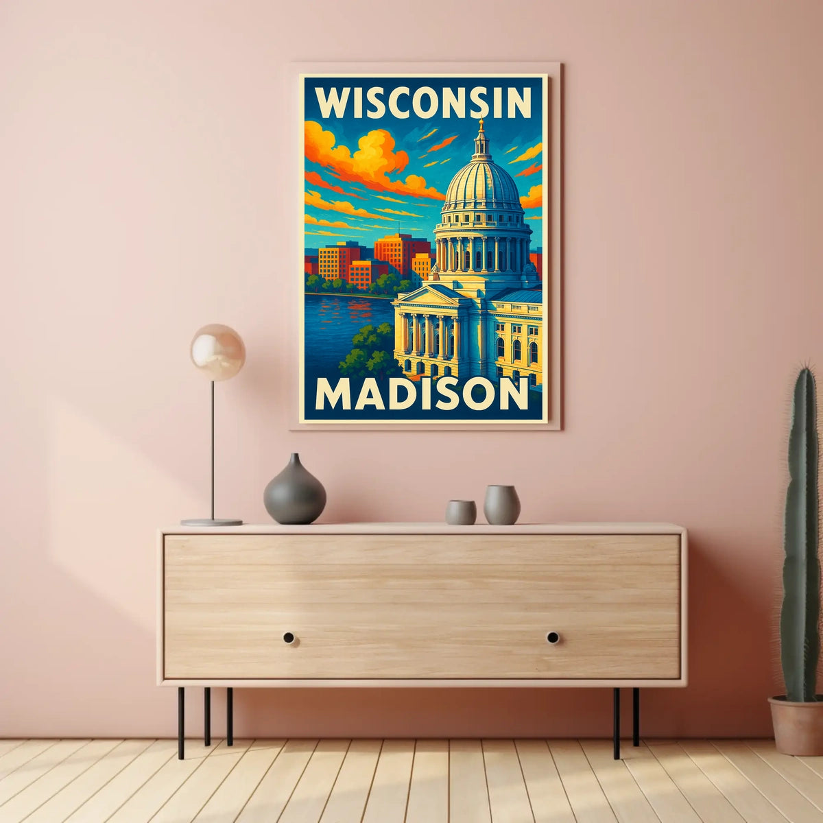 Wisconsin Capitol in Madison Poster