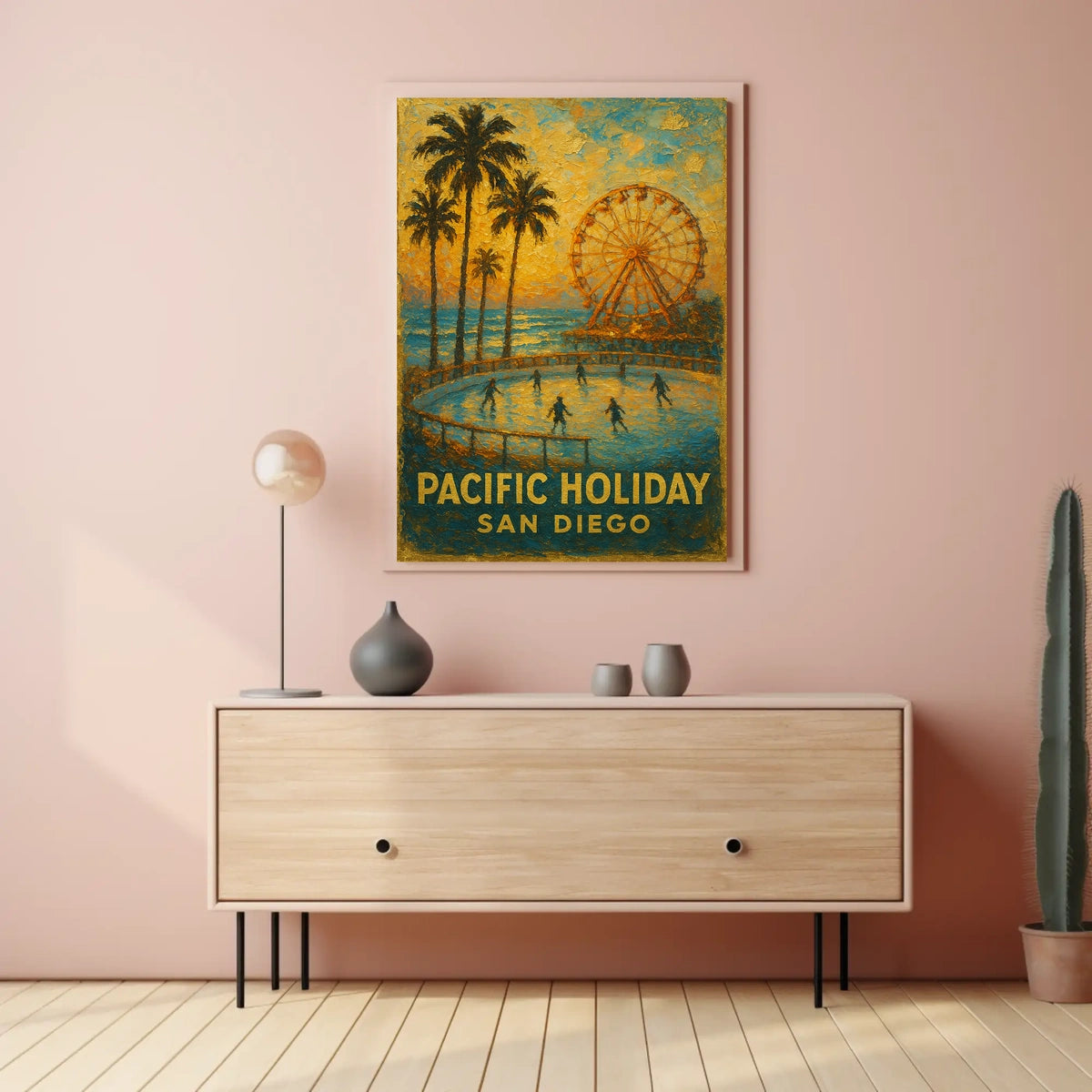 Pacific Holiday In San Diego Poster