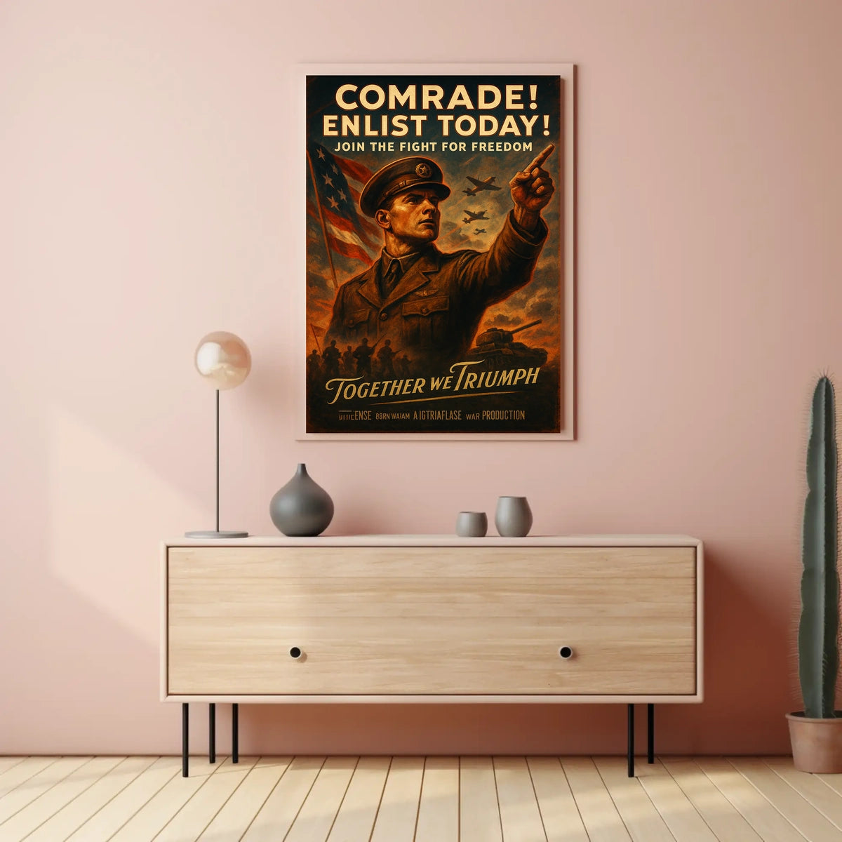 Comrade Enlist Today Poster