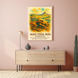 Agate Fossil Beds NebraskaS Poster
