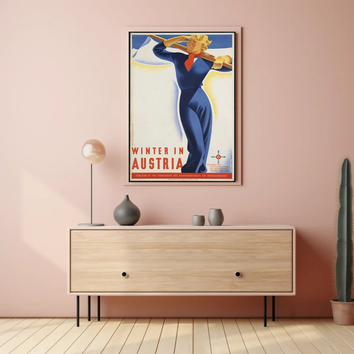 Winter in Austria Poster