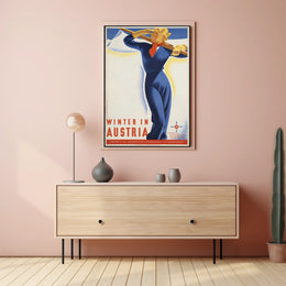 Winter in Austria Poster
