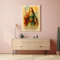 Saint Catherine of Alexandria Poster