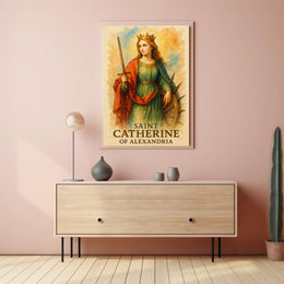 Saint Catherine of Alexandria Poster