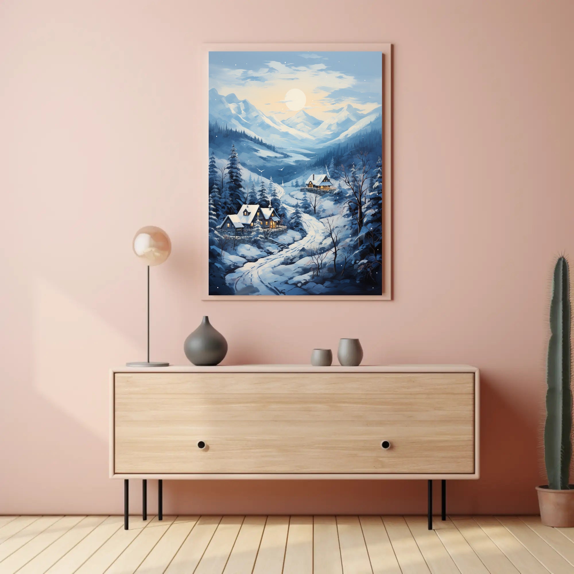 Winter Wonderland Retreat Poster