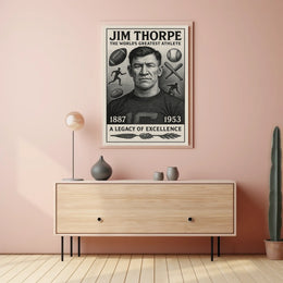 Jim Thorpe Legacy of Excellence Poster
