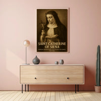 Saint Catherine Of Siena Poster