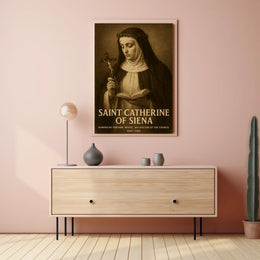 Saint Catherine Of Siena Poster