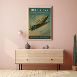 Bell XP-77 Lightweight Fighter Poster