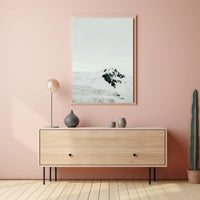 Serene Snow-Covered Mountain National Park Poster