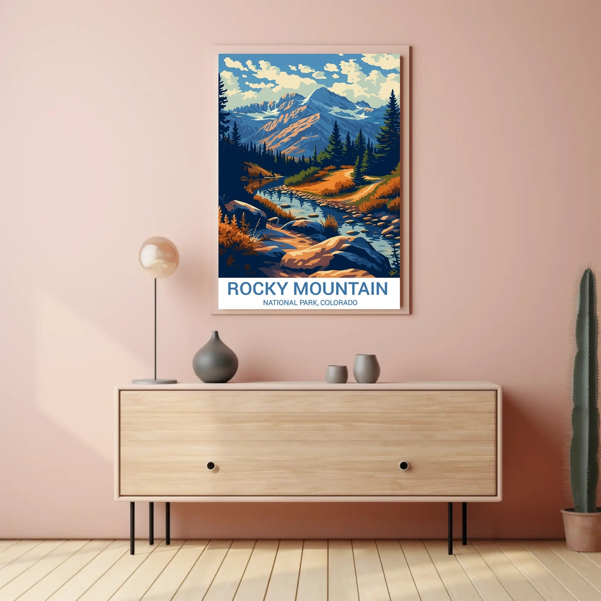Rocky Mountain National Park Poster