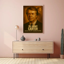 Jimmy Carter 39Th President Poster