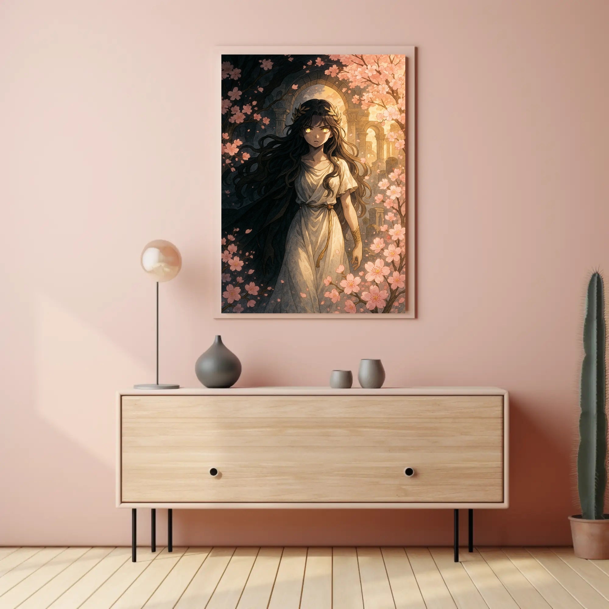 Mystical Greco-Roman Ethereal Character Fantasy or Mythology Poster
