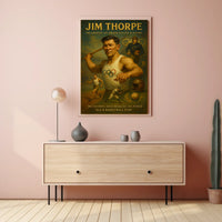 Celebrating Jim Thorpe The Ultimate Athlete Poster