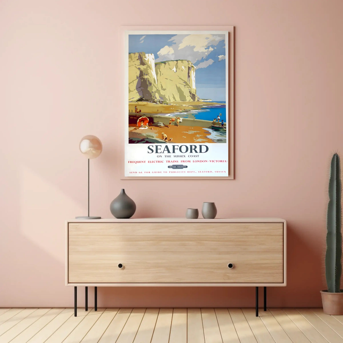 Seaford On The Sussex Coast Poster
