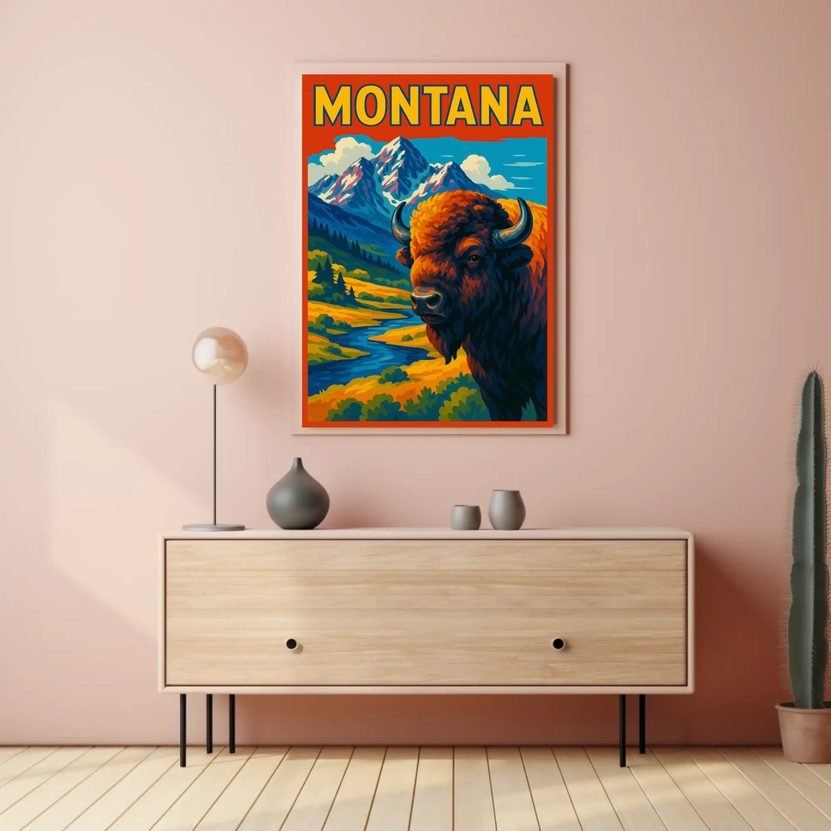 Montana Wilderness Poster