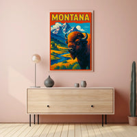 Montana Wilderness Poster