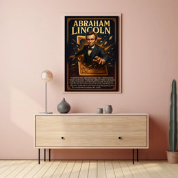Abraham Lincoln Dimensional Breakthrough Poster