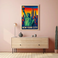 New York City Skyline Poster