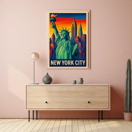 New York City Skyline Poster