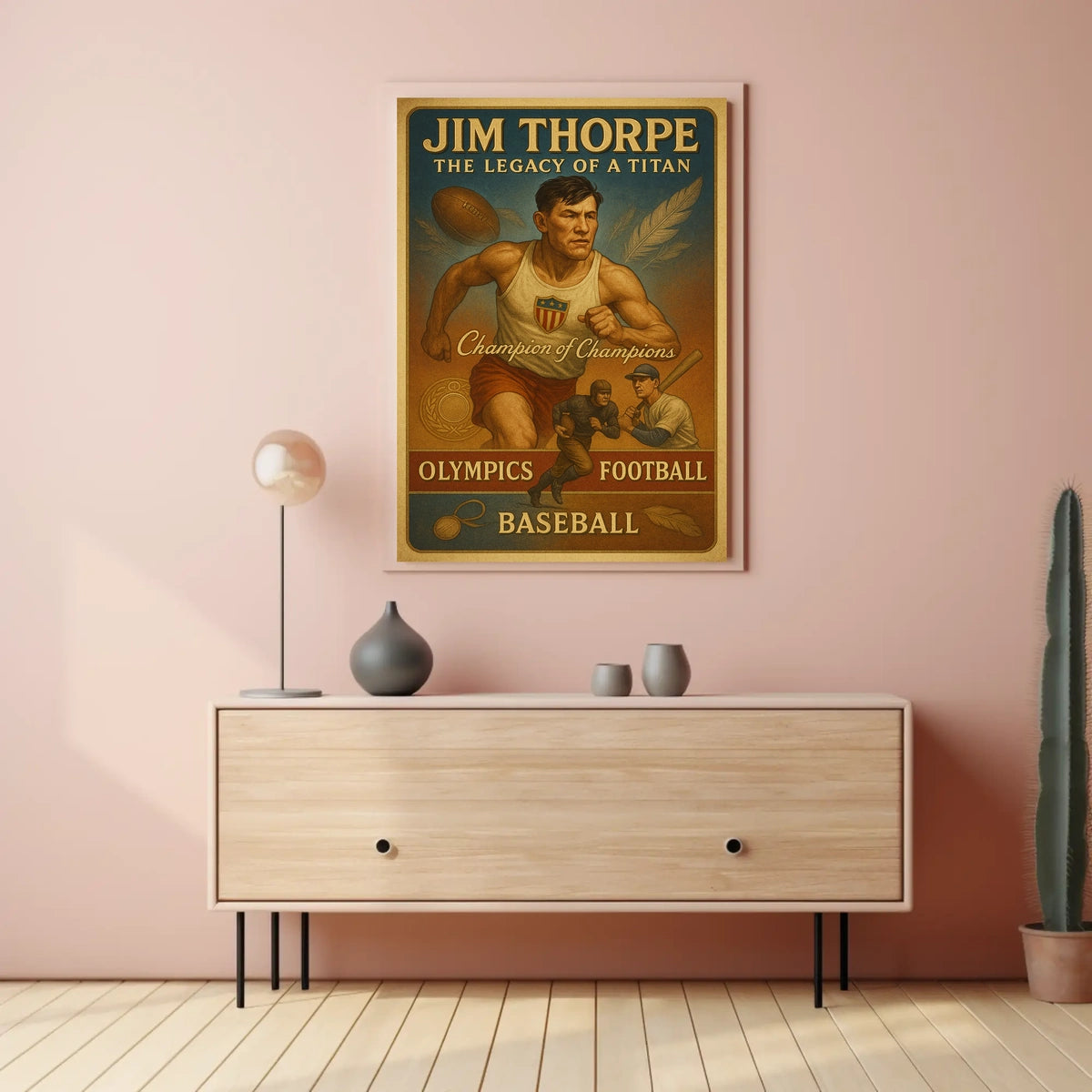 Jim Thorpe The Legacy of a Titan Jim Thorpe Poster