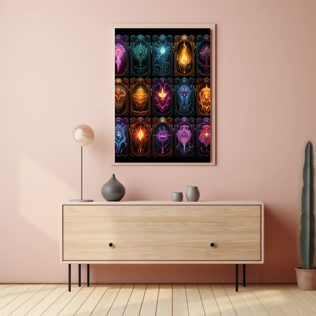 Elemental Symbols Poster