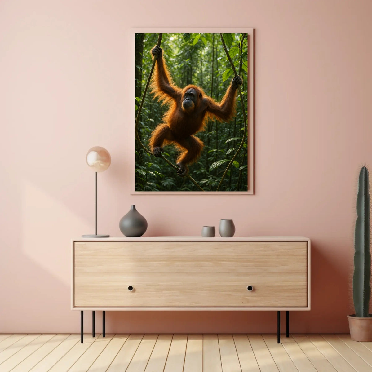 Orangutan in the Wild Poster