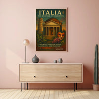 Italia The Essence Of Tradition Poster