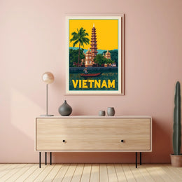Vietnam Travel Poster