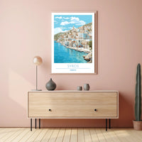 Serene Views of Syros Poster