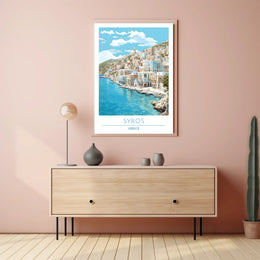 Serene Views of Syros Poster