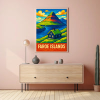 Faroe Islands Scenic Poster