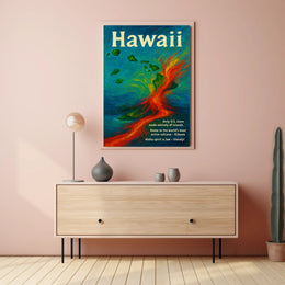 Hawaiian Volcano Art: Kilauea's Fiery Aloha Spirit