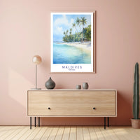 Tropical Beach Paradise Poster PosterGoat
