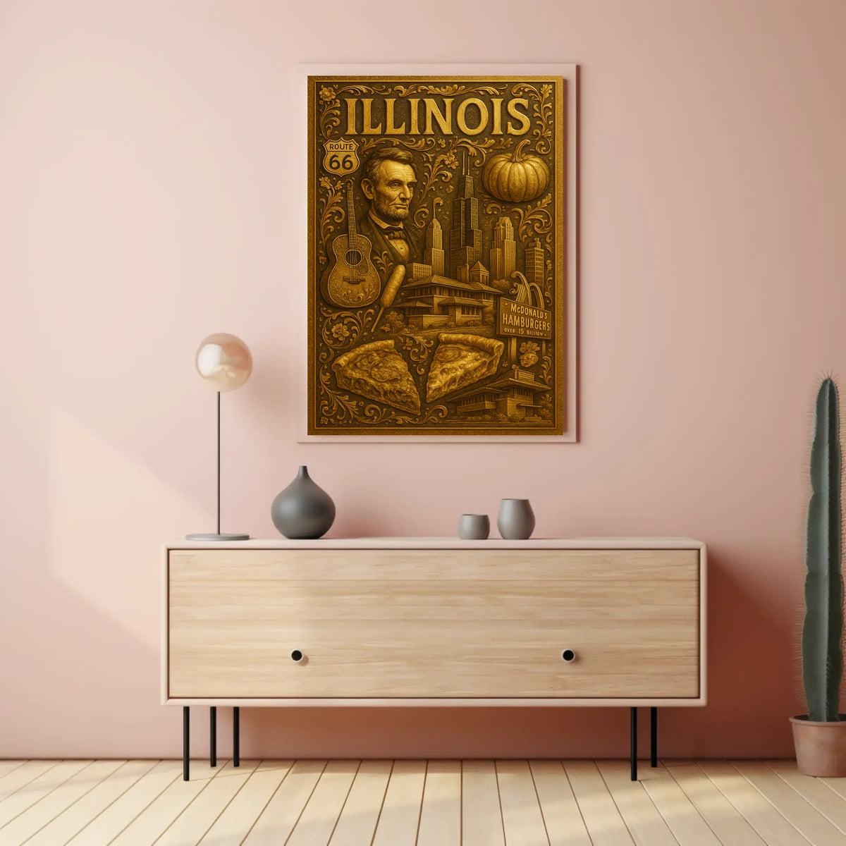 Illinois Heritage Poster