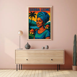 Sierra Leone Vibrant Heritage Poster