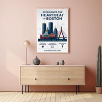 Experience the Heartbeat of Boston Poster