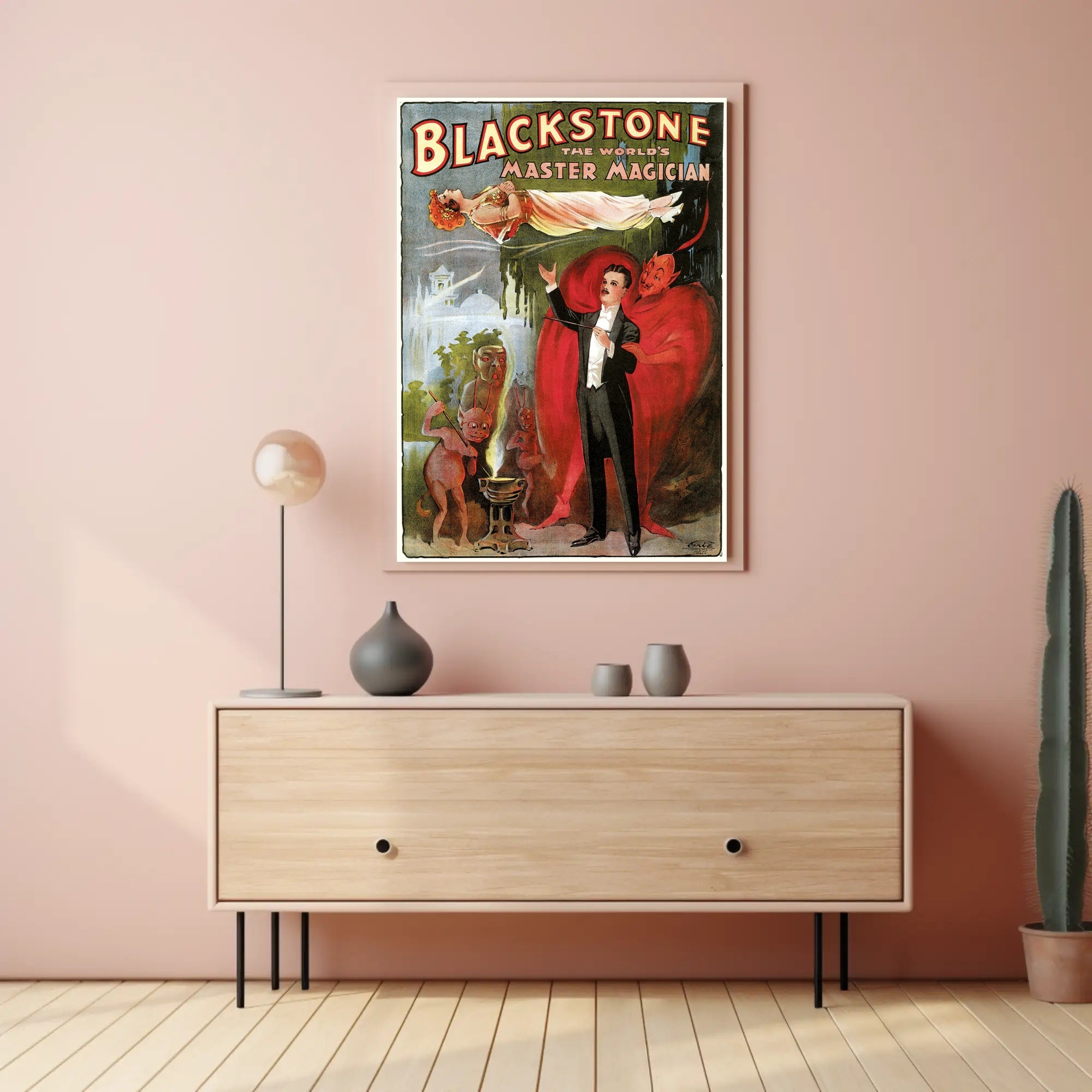 Blackstone Magic Show Vintage Cultural or Heritage Poster