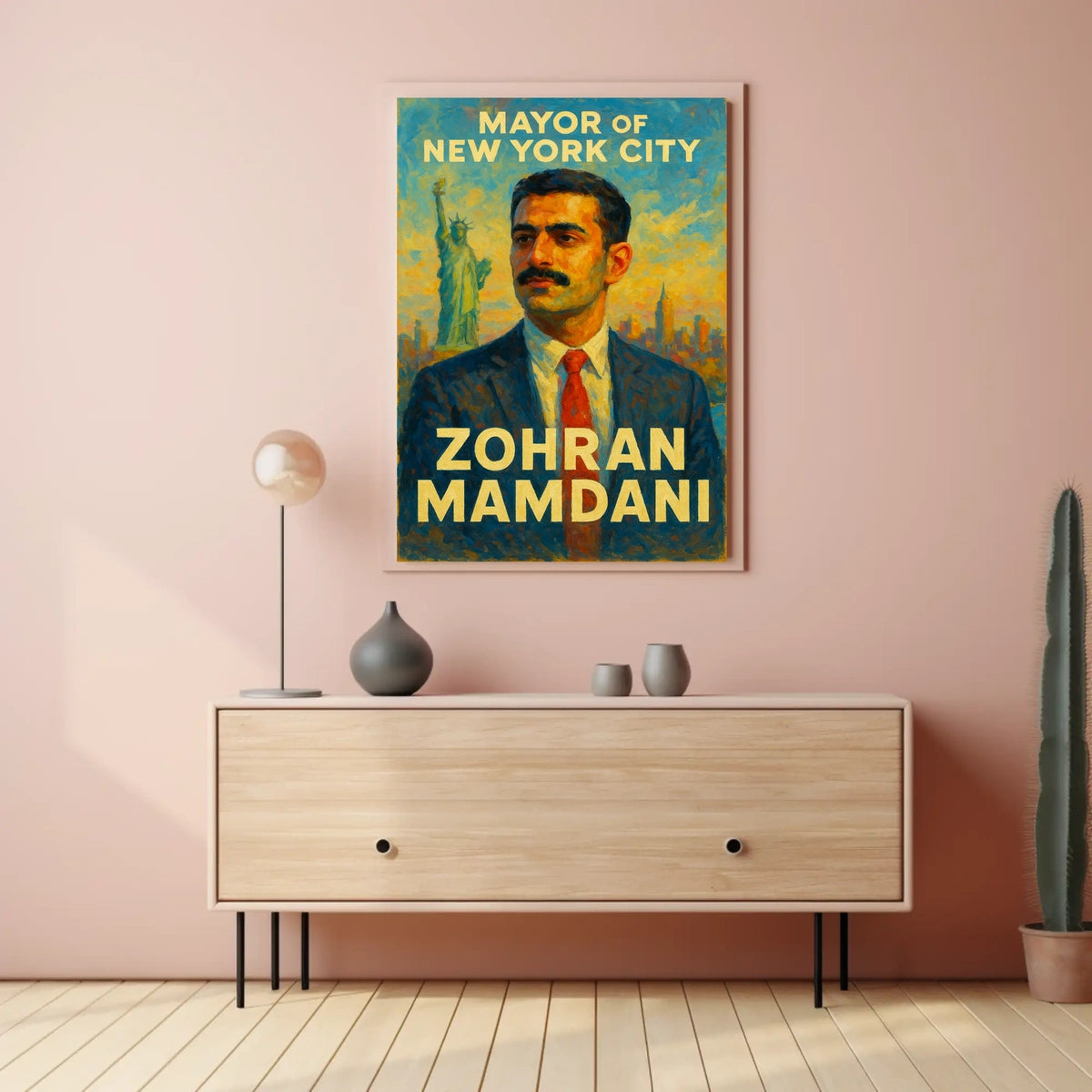 Zohra Mamdani Mayor of New York City Poster