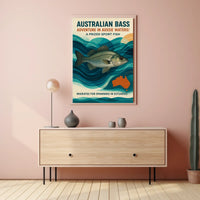 Australian Bass Adventure Poster