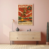 Reindeer Basketball Extravaganza Poster